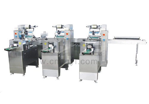 JY-350-HSIII Multi-Function 3-stage Ice Cream Bar Automatic Packing Machine