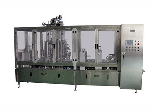 Горизонтальная машина для наполнения и запечатывания пластиковых стаканов SKB-series