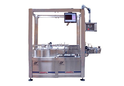 HMPL-SSVL Automatic Sticker Labeling Machine with 24" Turn Table