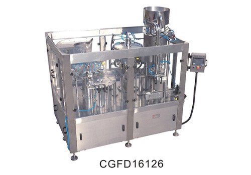 Машины серии CGFD для ополаскивания, розлива и укупоривания винтовыми крышками