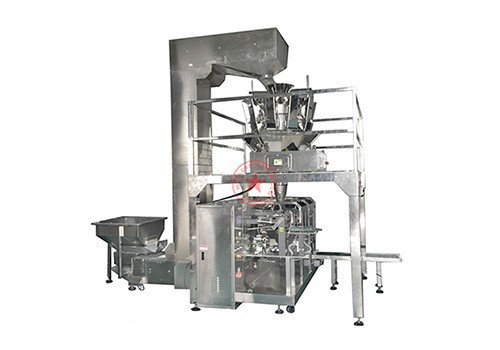 Автоматическая фасовочная машина кофе в зернах YLM-PMHZ-210GP в складные бумажные пакеты