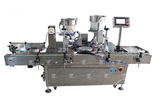 Pharmaceutical automatic filling and sealing machine for liquids TRFM