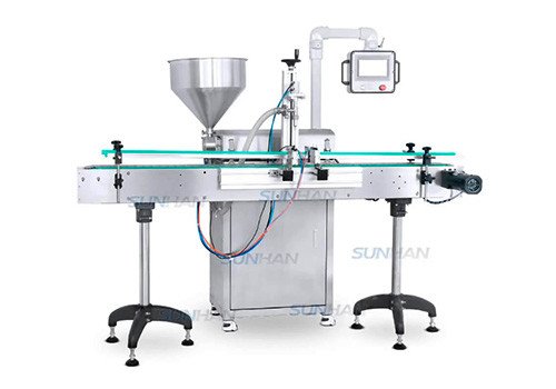Automatic Face Cream Body Lotion Engine Oil Hot Sauce Jam Ro-tor Pump Paste Filling Machine Packaging Equipment