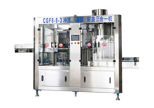 CGF8-8-3 Mineral Water Bottling Machine   