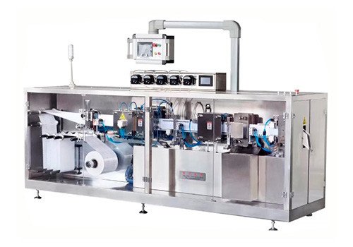 Горизонтальная упаковочная машина для пероральных жидких лекарственных форм ZS-240