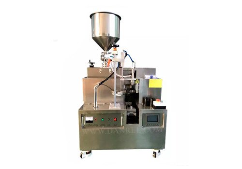 DR-2012TF Semi Automatic Benchtop Ultrasonic Plastic Tube Filling Sealing Machine for Cosmetic