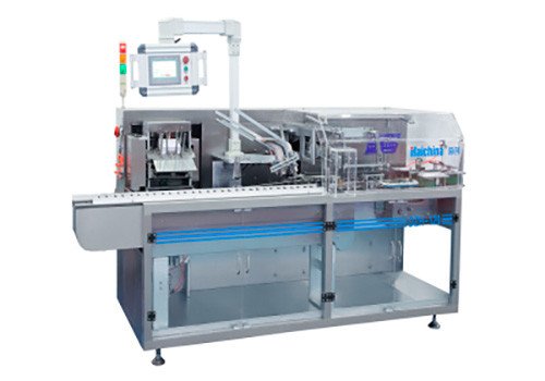 DZH-120 Automatic Cartoning Machine Horizontal & Intermittent for Lens/Food/Soap/Bottle/Tube/Cosmetic 