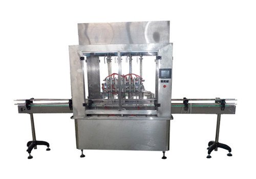 Автоматическая линейная машина для розлива жидкостей YZG-8A 1000