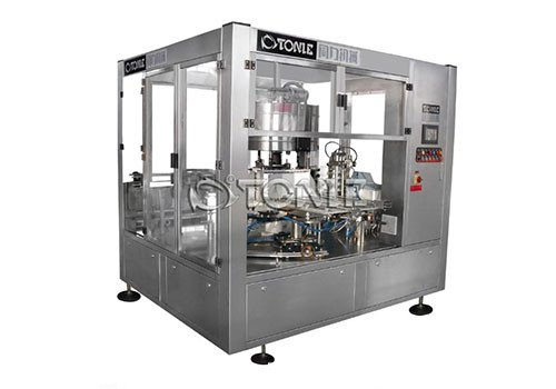 HR1P-5 Fully Automatic Rotary Pre-Cutting Spraying Hot Melt Labeling Machine