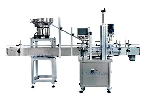 ZS-XG16P Automatic Capping Machine with Vibratory Bowl Cap Sorter