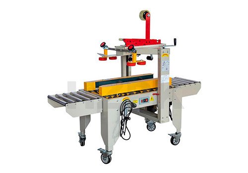 Автоматическая машина FXJ-5050 для запечатывания картонных коробок скотчем