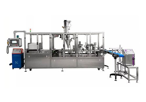 TM-F400L Coffee Capsule Filling Sealing Machine