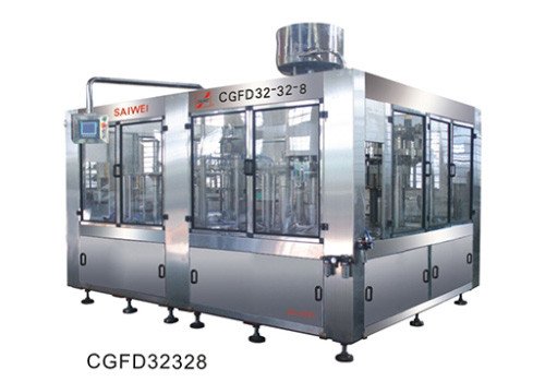 CGFD Series Rinsing Balanced Pressure Filling and Screw Capping Machine 