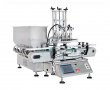 Automatic Pepper 4 Heads Honey Filler Hot Sauce Bottled Ketchup Mayonnaise Piston Pump Filling Machine
