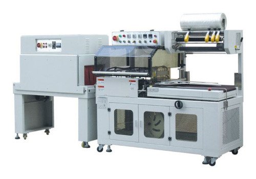 Automatic Vertical L-bar Sealing and Shrinking Machine Line ACS-4535 