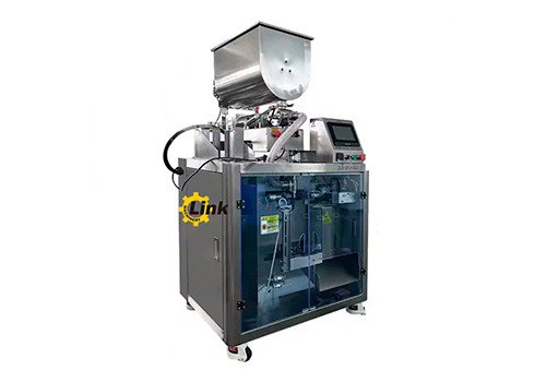 ZLDBZ008 Fully automatic U-shaped garlic sauce, tomato sauce and honey stand up bag packaging machine