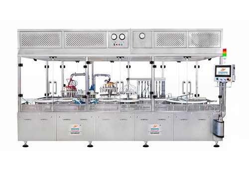 HMPL-EED Automatic 3-Piece Eye/Ear Drop Filling, Plugging and Capping Machine