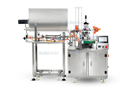 Automatic Rotary Peanut Butter Water Sauce Yogurt Cheese Paste Cup Filling Sealing Machine