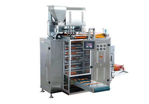 DXDO-F500E Starch Four-side Sealing and Multi-Line Packing Machine