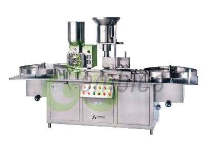 Automatic High Speed Injectable Powder Filling with Rubber Stoppering Machine AHPF -120 