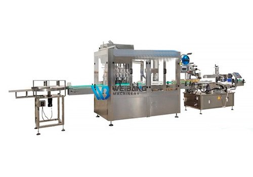WB-J4 Automatic Mayonnaise Filling Capping Machine Line 