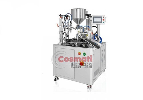 Полуавтоматическая машина для наполнения пластиковых тюбиков и ультразвуковой герметизации CM-TFS-01
