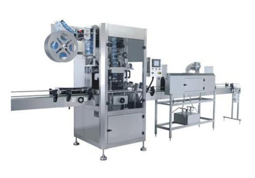 Automatic Shrink Sleeve Labeling Machine for Water Bottle GSC-150B+GSE-5040 