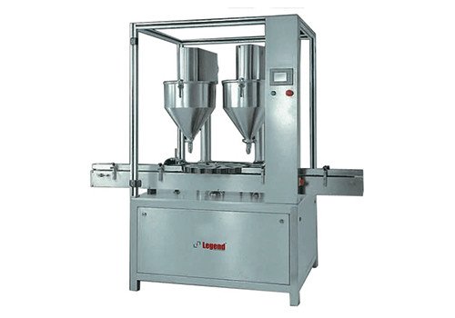 Automatic Double Head Auger Type Powder Filling Machine 