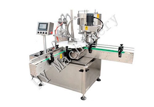 HYG2S1-100X Rotating Disk Filling and Capping Machine