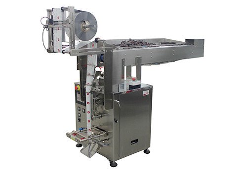 Automatic Vertical Form Fill Seal Packing Machine with Bucket Conveyor HSY-VE1320BC