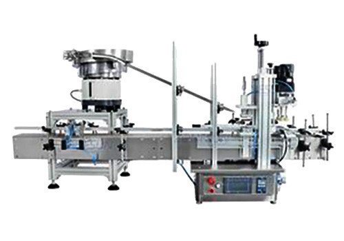ZS-XG1870V Automatic Bottle Screw Capping Machines with Cap Feeder Vibratory Bowl Sorter