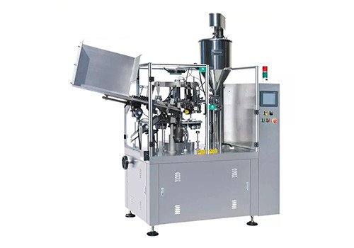 Машина для наполнения и запечатывания туб с антисептическим гелем для рук, джемом, зубной пастой и кремом ZHF-80Z