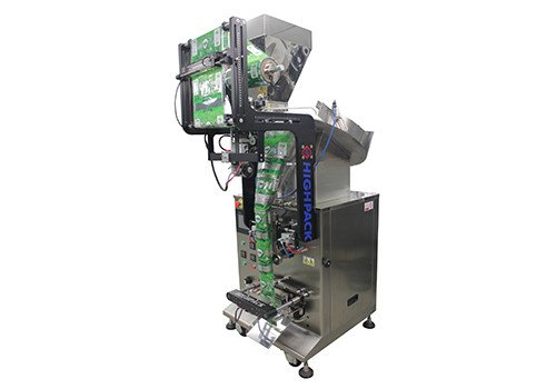 Automatic Vertical Form Packaging Machine with Volumetric Cup Turn Table HSY-VE1320ATT-P