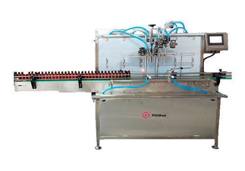 Автоматическая машина на сервоприводе для розлива сиропа