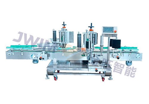 TN-200LDS Double Side Sticker Labeling Machine For Round Bottle