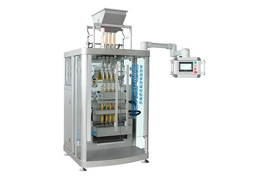 DXD-BK480 Chinese medicine infusion Stick (Back-side) Sealing and Multi-Line Packing Machine