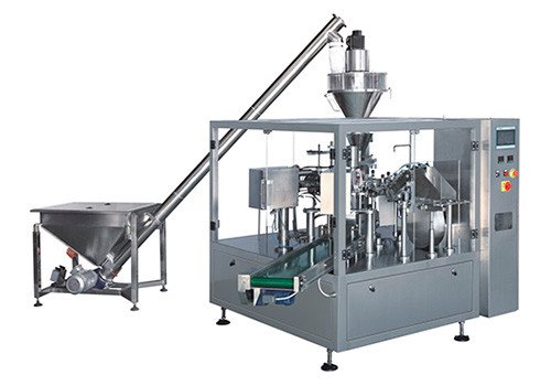 Автоматическая линия фасовки порошков в пакеты HL6/8-200FJ