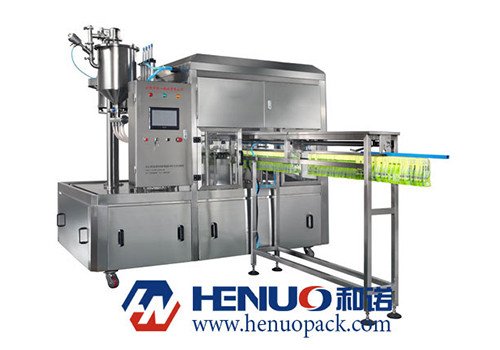 Автоматическая машина HNXG-4 для фасовки в дой паки и укупоривания
