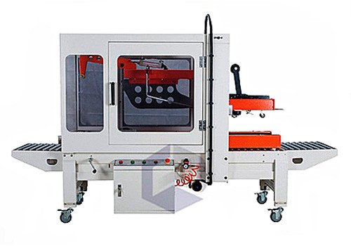 Автомат для запечатывания картонных коробок FXZ5050 и складыванием клапанов