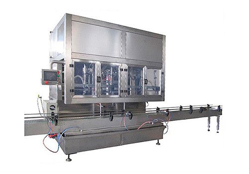 PLC controlled time gravity filling machine
