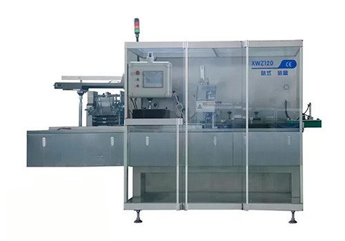 Automated High Speed Cartoning Machine Medical Ampoule Packing Machine KWCN-120