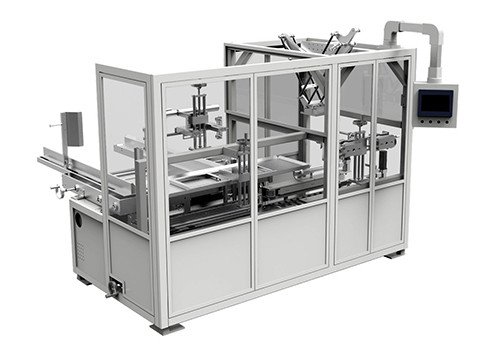 Машина LX420 для открытия, наполнения и запечатывания коробов