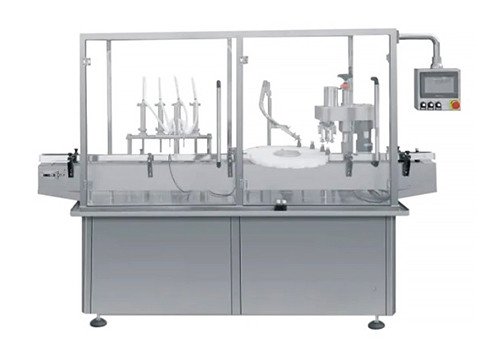 SGGZ-4/8/12 2 Heads Capping Filling Machine Oral Liquid Bottle