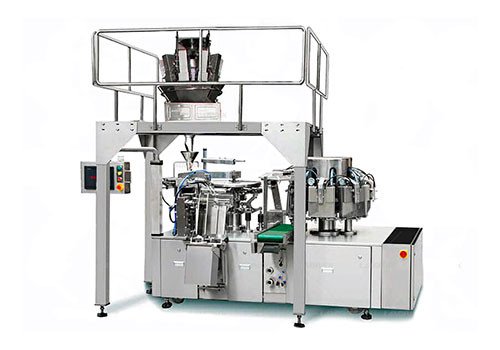 Vacuum Rotary Pre-made Pouch Packaging Machine LD-820V