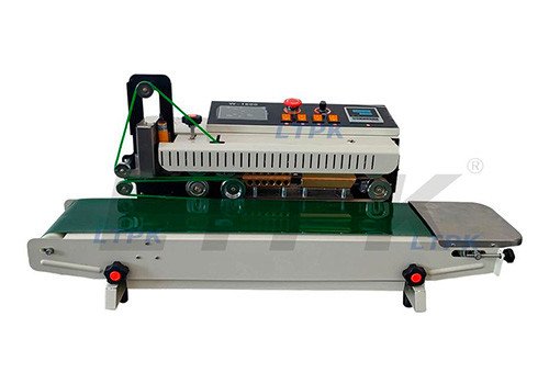 LTPK W-1600 Automatic Continuous Sealing Machine with Inkjet Printing