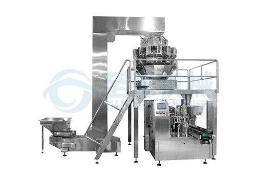 ZE-200AG Rotate Particles Premade Pouch Packaging Machine