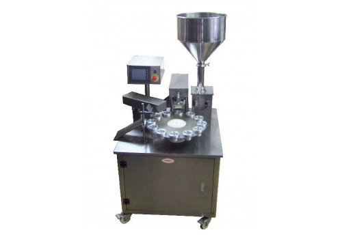 Ultrasonic Monoblock for Filling and Sealing PET tubes 