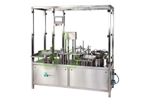 Automatic High Speed Injectable Liquid Filling with Rubber Stoppering Machine AVLF -40    