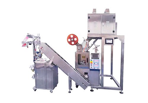 KV-100NWS-PA Automatic Nylon Pyramid/Flat Inner and Outer Tea Bag Packing Machine