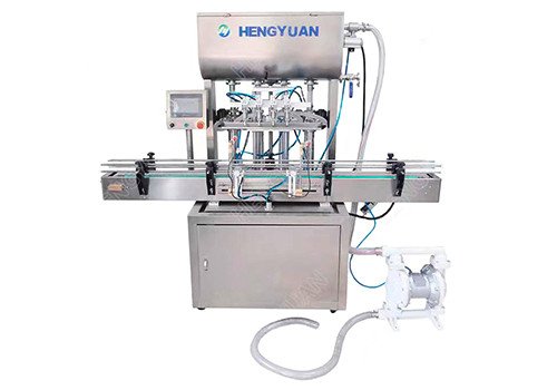 HYPF-1000P Automatic 1Liter Volume Air Cylinder Driven Piston Filling Machine 